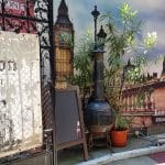 London Garden, terasa cafenea in Piata Amzei, langa Tonka