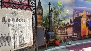 London Garden, terasa cafenea in Piata Amzei, langa Tonka