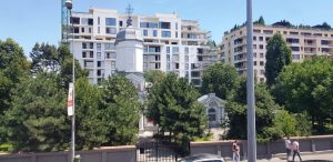 Nicolae Caranfil la Biserica Sfintii Apostoli Petru si Pavel, cu restaurantul La Senna