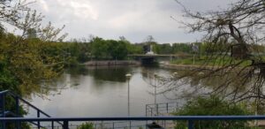 Parcul si Lacul Herastrau la ecluze