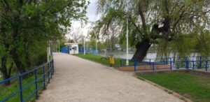 Parcul si Lacul Herastrau la ecluze