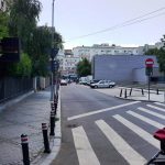 Piata Amzei intre Mendeleev si Christian Tell, cu restaurantul Barrio si Tonka