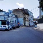 Piata Amzei intre Mendeleev si Christian Tell, cu restaurantul Barrio si Tonka