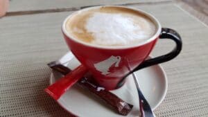 Vitrine de la Hotel Caro