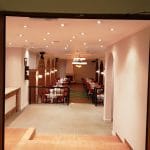 Restaurantul Clasic de la demisolul Hotelului Caro, cu specific romanesc