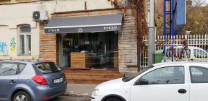 Steam, cafenea mica in Piata Romana