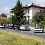 Strada Andrei Muresanu si Piata Vladimir Ghyka, cu restaurantul Zexe