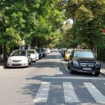 Strada Andrei Muresanu si Piata Vladimir Ghyka, cu restaurantul Zexe