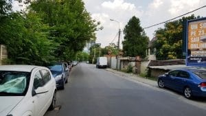 Strada Fabrica de Glucoza, spre Hotel Caro