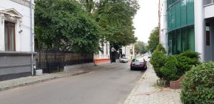 Strada Romulus in dreptul berariei La Nenea Iancu