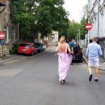 Strada Romulus in dreptul berariei La Nenea Iancu