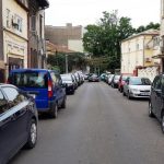 Strada Romulus in dreptul berariei La Nenea Iancu