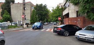 Strada Romulus in dreptul berariei La Nenea Iancu