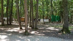 La Muma Padurii, restaurant cu terasa in padure la Edenland Park in Balotesti