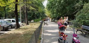 Parcul Cismigiu din Bucuresti, cu restaurantul Monte Carlo