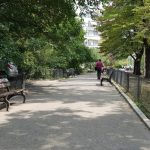 Parcul Cismigiu din Bucuresti, cu restaurantul Monte Carlo