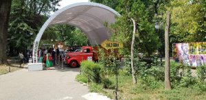 Parcul Cismigiu din Bucuresti, cu restaurantul Monte Carlo