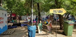 Parcul Cismigiu din Bucuresti, cu restaurantul Monte Carlo