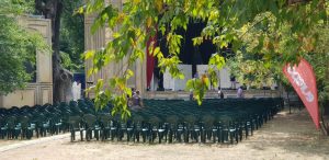Parcul Cismigiu din Bucuresti, cu restaurantul Monte Carlo