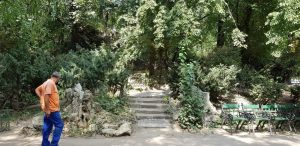 Parcul Cismigiu din Bucuresti, cu restaurantul Monte Carlo