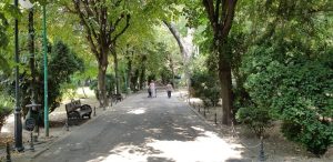 Parcul Cismigiu din Bucuresti, cu restaurantul Monte Carlo