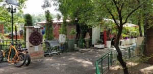 Parcul Cismigiu din Bucuresti, cu restaurantul Monte Carlo