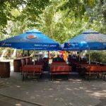 Parcul Cismigiu din Bucuresti, cu restaurantul Monte Carlo