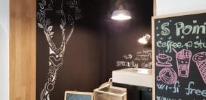 S Point Coffee and Stuff, cafenea aproape de Piata Dorobantilor