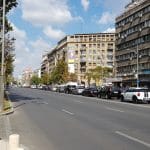 Bulevardul Magheru cu Taupe Bistro, Narcoffee Roasters, Ciclop, Lido si altele
