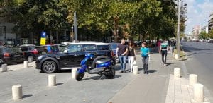 Bulevardul Magheru cu Taupe Bistro, Narcoffee Roasters, Ciclop, Lido si altele