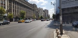 Bulevardul Magheru cu Taupe Bistro, Narcoffee Roasters, Ciclop, Lido si altele