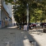 Bulevardul Magheru cu Taupe Bistro, Narcoffee Roasters, Ciclop, Lido si altele