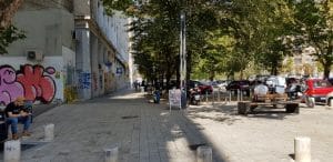 Bulevardul Magheru cu Taupe Bistro, Narcoffee Roasters, Ciclop, Lido si altele