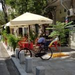 Bulevardul Magheru cu Taupe Bistro, Narcoffee Roasters, Ciclop, Lido si altele