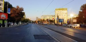 Bulevardul Marasesti, pe la restaurantul The Temple Social Pub