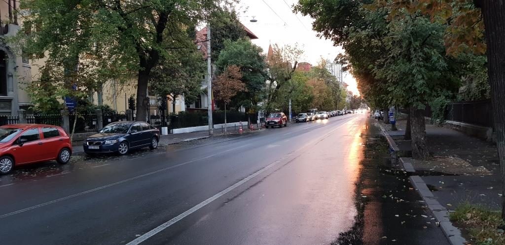 Bulevardul Dacia din București pe la Aurel Vlaicu