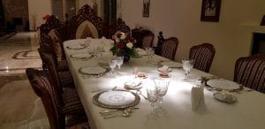 Indonesian dinner with friends at The Azeth Family in Bucharest