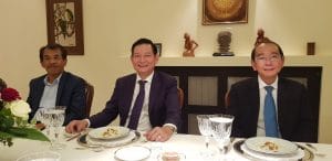 Indonesian dinner with friends at The Azeth Family in Bucharest