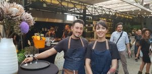 Terasa restaurantului Maize din strada Paris - deschiderea