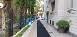 Terasa restaurantului Maize din strada Paris - deschiderea