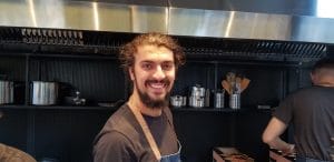 Terasa restaurantului Maize din strada Paris - deschiderea