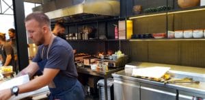 Terasa restaurantului Maize din strada Paris - deschiderea