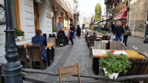 Centrul Vechi la Biserica Sfantul Gheorghe si Hanu lui Manuc, cu Lacrimi si Sfinti