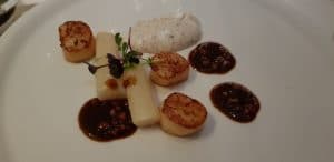 Relais et Chateaux dinner by Samuel Le Torriellec at L Atelier, Hotel Epoque