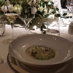 Relais et Chateaux dinner by Samuel Le Torriellec at L Atelier, Hotel Epoque