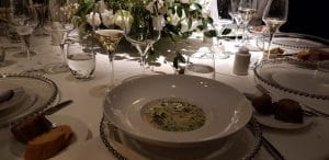 Relais et Chateaux dinner by Samuel Le Torriellec at L Atelier, Hotel Epoque