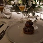 Relais et Chateaux dinner by Samuel Le Torriellec at L Atelier, Hotel Epoque