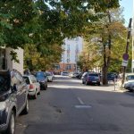 Strada Monetariei cu restaurantul Gargantua KSLF si Clubul Taranului MTR