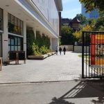 Strada Monetariei cu restaurantul Gargantua KSLF si Clubul Taranului MTR
