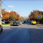 Strada Nicolae Caranfil, cu restaurantul libanez Mandaloun